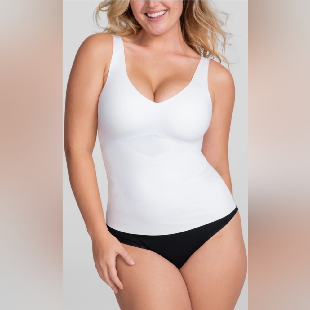 Honeylove Women's White Liftwear Tank XS